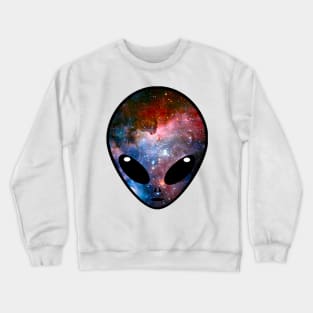 Space Alien Crewneck Sweatshirt